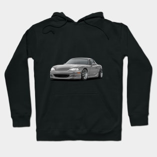 Mx-5 / Miata NB illustration Hoodie